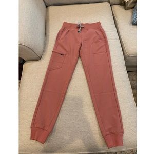 Figs mauve joggers xxs